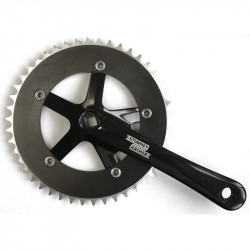 Sturmey Archer FCT26 170mm/46T négyszögtengelyes hajtómű fekete