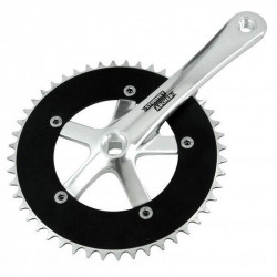 Sturmey Archer FCT28 170mm/48T négyszögtengelyes hajtómű ezüst-fekete Hajtómű Sturmey Archer