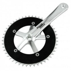 Sturmey Archer FCT28 170mm/48T négyszögtengelyes hajtómű ezüst-fekete Hajtómű Sturmey Archer