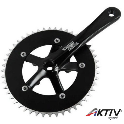 Sturmey Archer FCT28 170mm/48T négyszögtengelyes hajtómű fekete