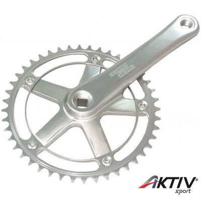 Sturmey Archer FCT62 SingleSpeed/Fixie négyszögtengelyes hajtómű ezüst-ezüst