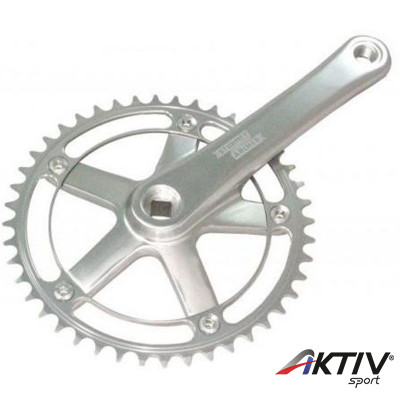 Sturmey Archer FCT64 SingleSpeed/Fixie négyszögtengelyes hajtómű ezüst-ezüst