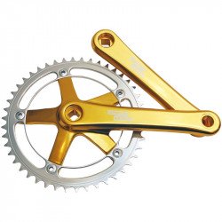 Sturmey Archer FCT66 SingleSpeed/Fixie négyszögtengelyes hajtómű arany-ezüst Hajtómű Sturmey Archer