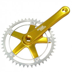 Sturmey Archer FCT68 SingleSpeed/Fixie négyszögtengelyes hajtómű arany-ezüst Hajtómű Sturmey Archer