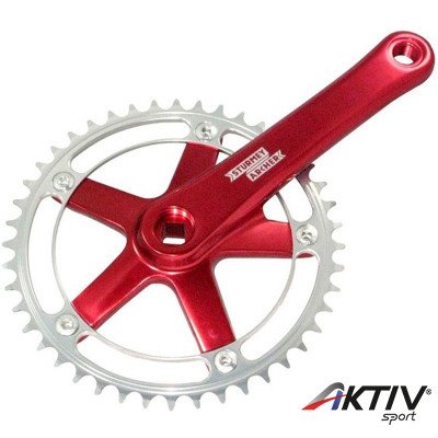 Sturmey Archer FCT68 SingleSpeed/Fixie négyszögtengelyes hajtómű bordó-ezüst