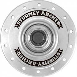 Sturmey Archer HBT pálya első kerékagy [32L, ezüst]