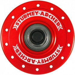 Sturmey Archer HBT pálya első kerékagy [36L, vörös]