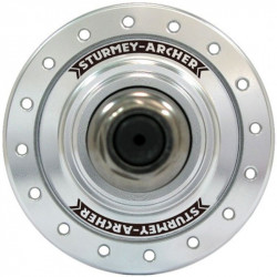 Sturmey Archer HBT pálya hátsó kerékagy [36L, ezüst]