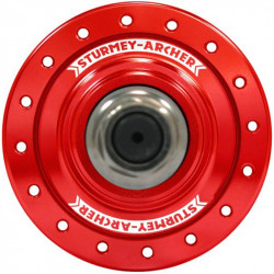 Sturmey Archer HBT pálya hátsó kerékagy [36L, vörös]