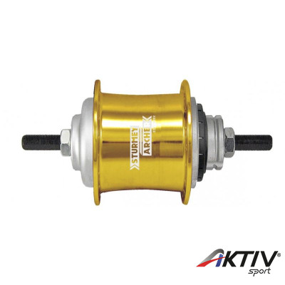 Sturmey Archer S2 DuoMatic KickShift agyváltó [36L, arany]