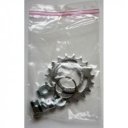 Sturmey Archer S2 DuoMatic KickShift agyváltó [36L, ezüst]