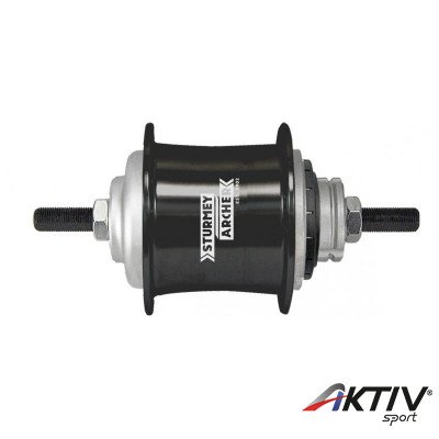 Sturmey Archer S2 DuoMatic KickShift agyváltó [36L, fekete]