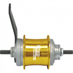 Sturmey Archer S2 DuoMatic KickShift kontrás agyváltó [36L, arany] Kerékpár tartozékok Sturmey Archer