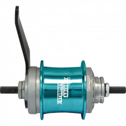 Sturmey Archer S2 DuoMatic KickShift kontrás agyváltó [36L, kék] Kerékpár tartozékok Sturmey Archer