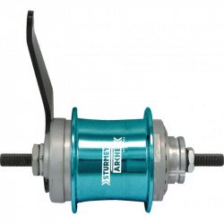 Sturmey Archer S2 DuoMatic KickShift kontrás agyváltó [36L, kék] Kerékpár tartozékok Sturmey Archer