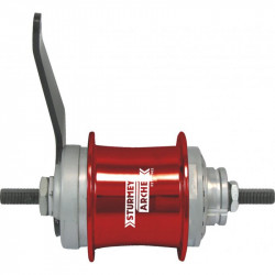 Sturmey Archer S2 DuoMatic KickShift kontrás agyváltó [36L, vörös] Kerékpár tartozékok Sturmey Archer