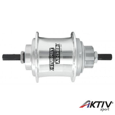 Sturmey Archer S3-X fixie agyváltó [36L, ezüst]