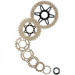 Sunrace Driven MX Fogaskoszorú [pezsgő-piros, 11-36]