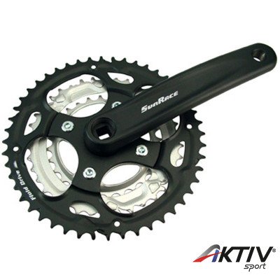 Sunrace FCM33 170mm 28/38/48T négyszögtengelyes hajtómű [170 mm]