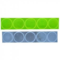 Wowow Light Sticks fényvisszaverő matrica (kör) [fehér] Kerékpár tartozékok Wowow