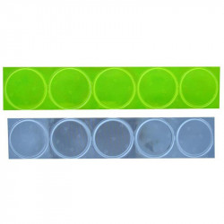 Wowow Light Sticks fényvisszaverő matrica (kör) [neon sárga] Kerékpár tartozékok Wowow