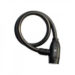 Rock Machine 65x12 huzalos zár [fekete] Sportszer Rock Machine