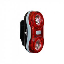 Rock Machine Double Flash hátsó lámpa Kerékpár tartozékok Rock Machine