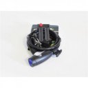 Rock Machine Spiral 180x0,8 huzalos zár [fekete]