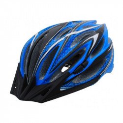 Rock Machine Team normál sisak [54-60 cm kék-fekete] Rock Machine