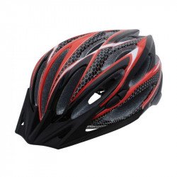 Rock Machine Team normál sisak [54-60 cm piros-fekete] Rock Machine