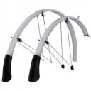 SKS Longboard sárvédő szett [35 mm, ezüst]