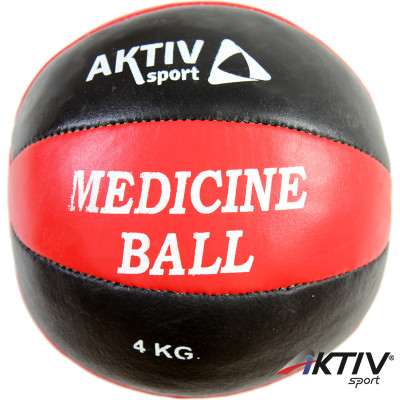 Aktivsport medicin labda 4 kg bőr