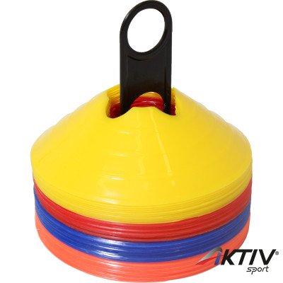 Aktivsport Tányérbója szett 40 db-os 5 cm magas, rúdtartós
