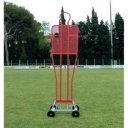 Kézikocsi sorfal bábuhoz