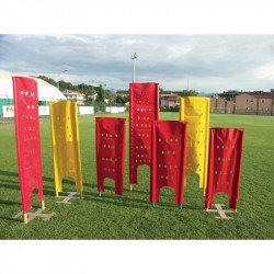 Leszúrható sorfal bábu antiwind, 130 cm Sportszer Barret