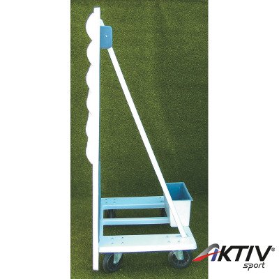 Aktív fal kerekes állványon