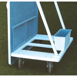 Aktív fal kerekes állványon