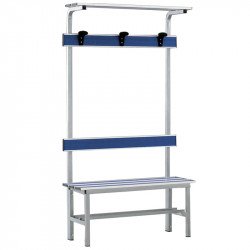 Öltözőpad, alumínium, 1 m Sportszer Barret