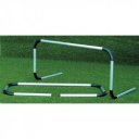 Foci alumínium gát, 60 cm 28 mm ezüst-fekete