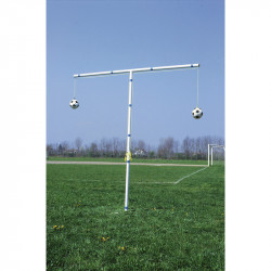 Két labdás fejelő állvány kültérre Sportszer Barret