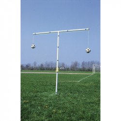 Két labdás fejelő állvány kültérre Sportszer Barret