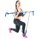 Fitnesz rúd Gymstick Original közepes kék