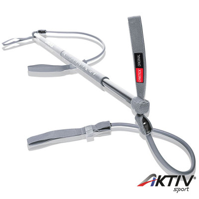 Fitnesz rúd Gymstick Original extra erős ezüst
