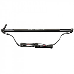 Fitnesz rúd Gymstick Aqua erős fekete Fitness Gymstick