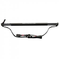 Fitnesz rúd Gymstick Aqua erős fekete Fitness Gymstick