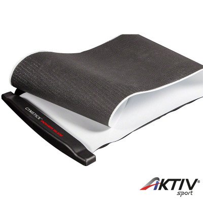 Csúszó tornaszőnyeg Gymstick Pro 230 cm fekete