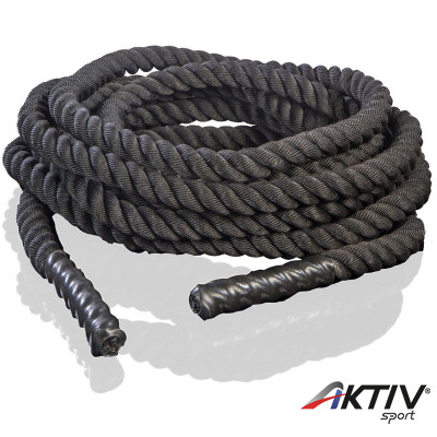 Fitnesz erősítő kötél Gymstick 12 m 5 cm