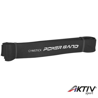 Erősítő szalag Gymstick közepes fekete