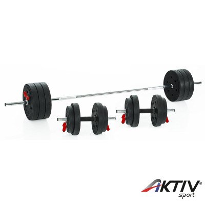Súlyzókészlet Gymstick vinyl 50 kg
