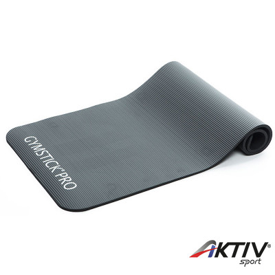 Fitnesz szőnyeg Gymstick fekete 140x60x1 cm